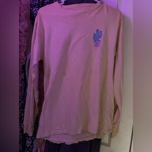 Simply Southern women’s yellow long sleeve t shirt.